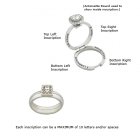 Antoinette Square Inscription Ring