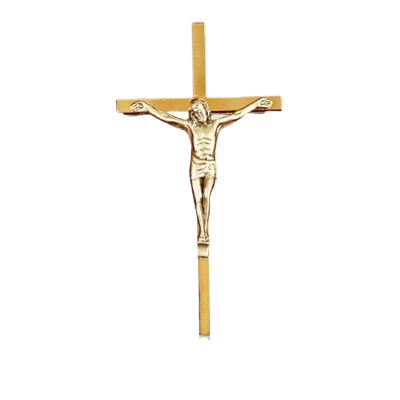 Traditional Crucifix Medallion Appliques