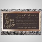 Paint Brushes Bronze Plaque