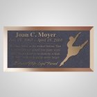 Ballerina Bronze Plaque