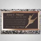 Ballerina Bronze Plaque