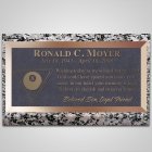 Eightball Bronze Plaque