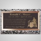 Drummer Bronze Plaque