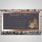 Drummer Bronze Plaque