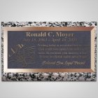 Musical Bronze Plaque