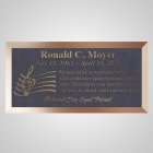 Musician Bronze Plaque