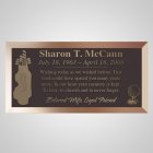 Golf Clubs Bronze Plaque