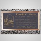 Flying Fish Bronze Plaque