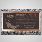 Scuba Diver Bronze Plaque