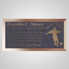 Italia Bronze Plaque
