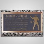 Football Bronze Plaque