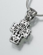 Filigree Cross Pet Memorial Jewelry III