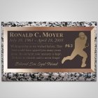 Touchdown Bronze Plaque