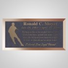 Basketball Bronze Plaque