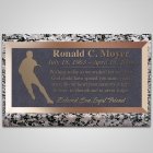 Basketball Bronze Plaque