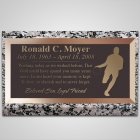 Basketball Star Bronze Plaque