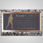 Tennis Bronze Plaque