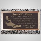 Snowboarder Bronze Plaque