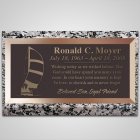 Sailboat Bronze Plaque