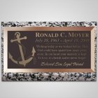 Anchor Bronze Plaque