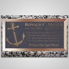 Anchor Bronze Plaque