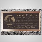 Water Ski Bronze Plaque