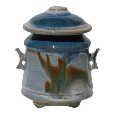 Azure Sol Children Cremation Urn