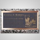 Bass Bronze Plaque