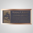 Elk Bronze Plaque