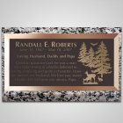 Wilderness Bronze Plaque