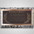 Wheat Field Bronze Plaque