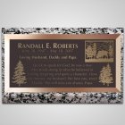 Hillside Bronze Plaque