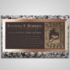 Grasslands Bronze Plaque