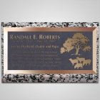 Lambs Bronze Plaque