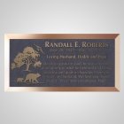 Countryside Bronze Plaque