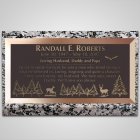 Wildlife Bronze Plaque