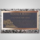 Ranching Bronze Plaque