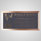 Marshlands Bronze Plaque