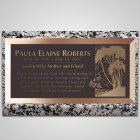 Forest Bronze Plaque