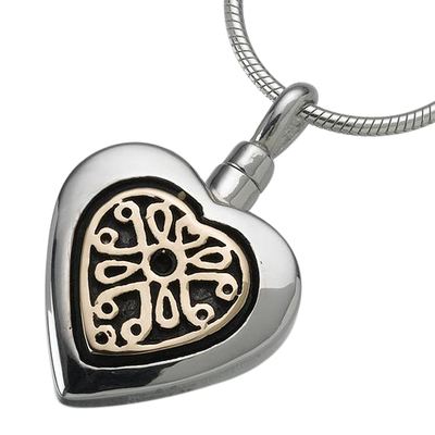 Heart Insert Keepsake Pendant II