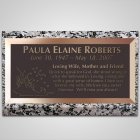 Night Life Bronze Plaque