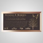 Perfect Day Bronze Plaque