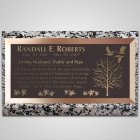 Perfect Day Bronze Plaque