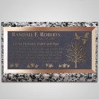 Perfect Day Bronze Plaque