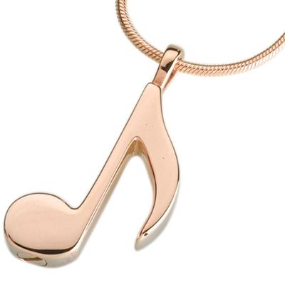 Music Note Cremation Pendant II