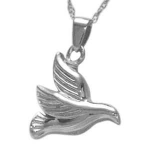 Flying Dove Cremation Jewelry