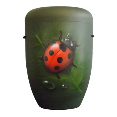 Ladybug Biodegradable Urn