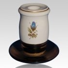 Serena Blue Candle Holder