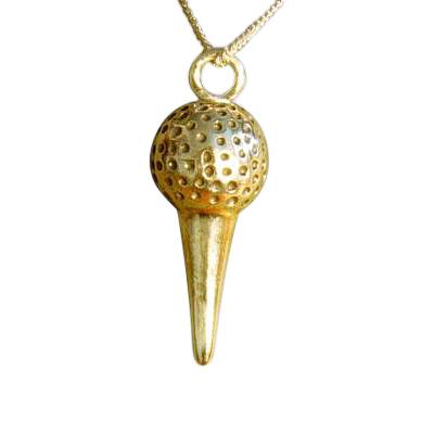 Golf Tee Keepsake Pendant IV