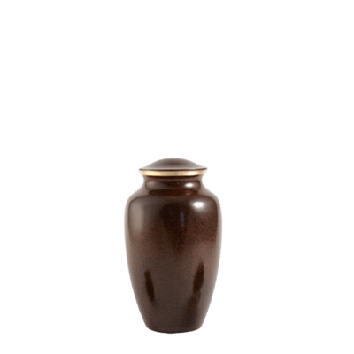 Brown Earthtone Small Urn